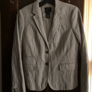 JCrew Linen Jscket